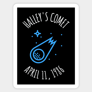 Halley's Comet Sticker